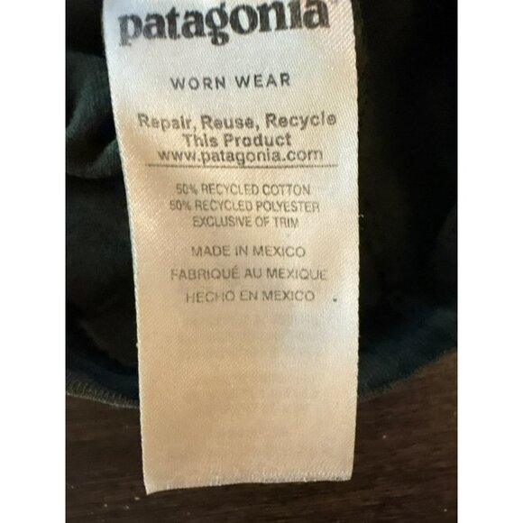Patagonia Men's Heathered Green Responsibill Tee Long Sleeve Size M - Picture 3 of 11